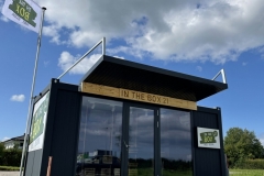Der fertige Einkaufscontainer